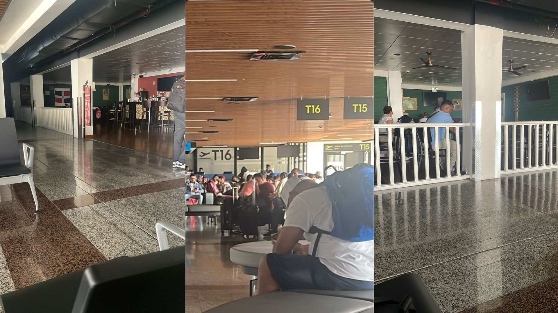 Apagón retrasa operaciones de pasajeros