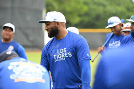 Mel Rojas Jr. y Cristhian Adames se integran a los entrenamientos del conjunto de los Tigres del Licey