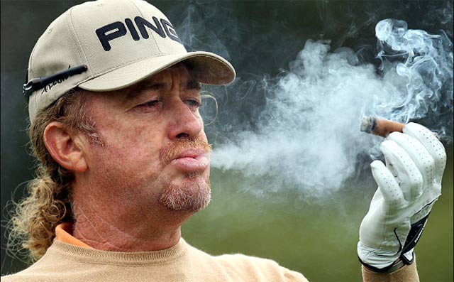 El golfista español Miguel Ángel Jiménez campeón de la PGA ofreció clínicas en la República Dominicana