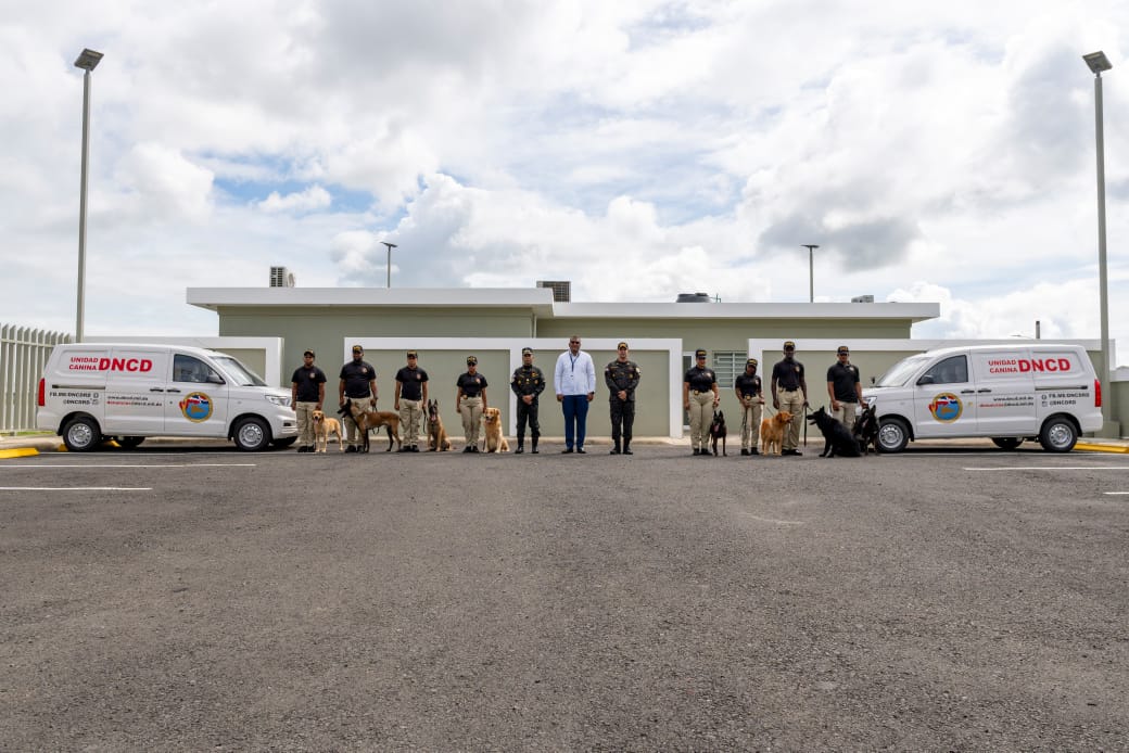 Fortalecimiento de la DNCD con nueva Residencia Canina K9