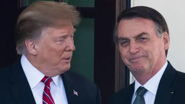 Trump sorprendido por condena de Bolsonaro en Brasil
