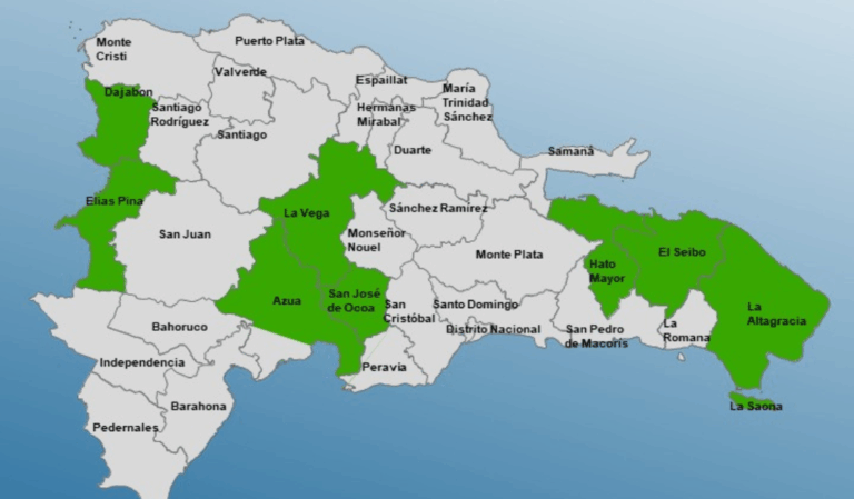 Precauciones ante lluvias en ocho provincias