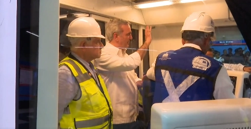 Abinader encabeza prueba dinámica del Metro hacia Los Alcarrizos