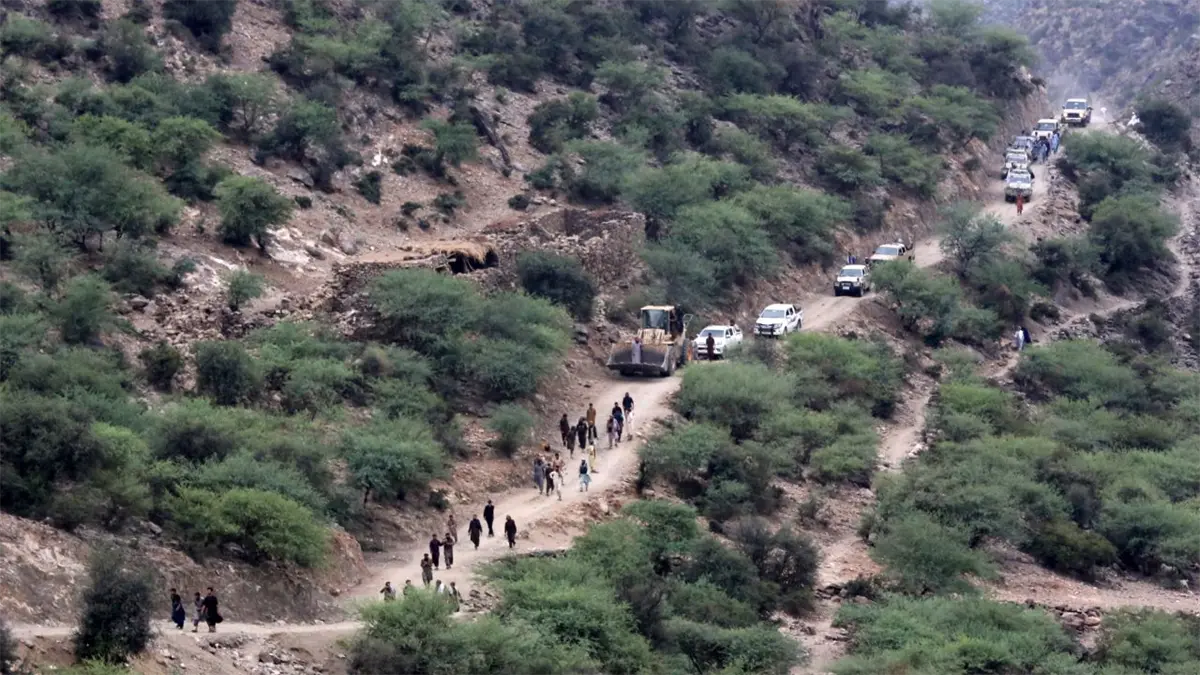 Terremoto y dificultad de acceso