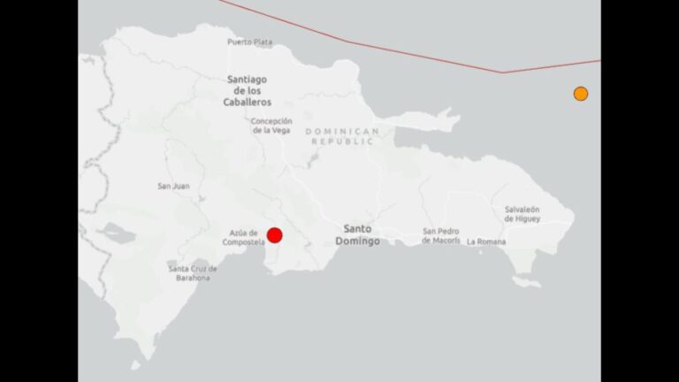 Temblor de 4.6 sorprende a Santo Domingo este miércoles