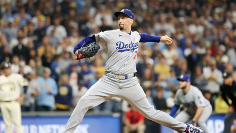 Con el buen pitcheo de Blake Snell los Dodgers derrotaron a los Cerveceros para su primera victoria en la Serie de Campeonato de la Liga Nacional