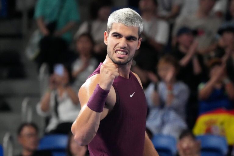Carlos Alcaraz formará parte del equipo español que disputará la Final 8 de la Copa Davis en Italia