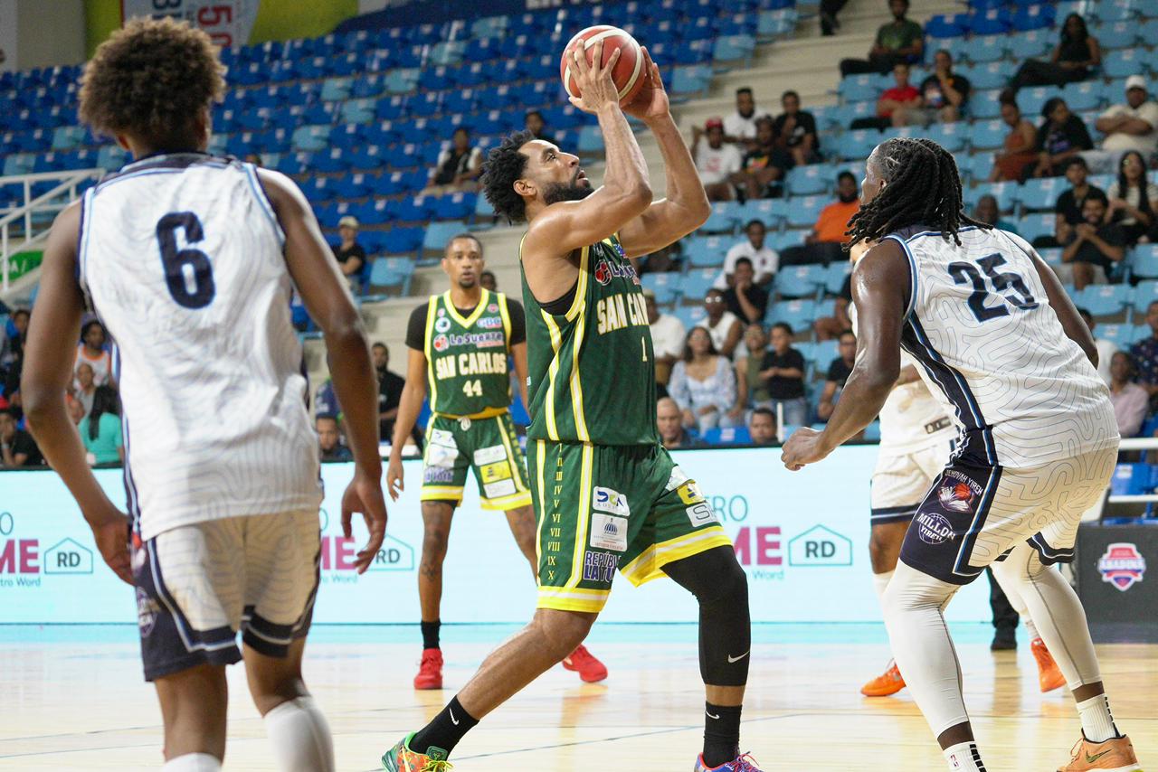 San Carlos derrotó al conjunto de El Millón en la continuación del basket distrital