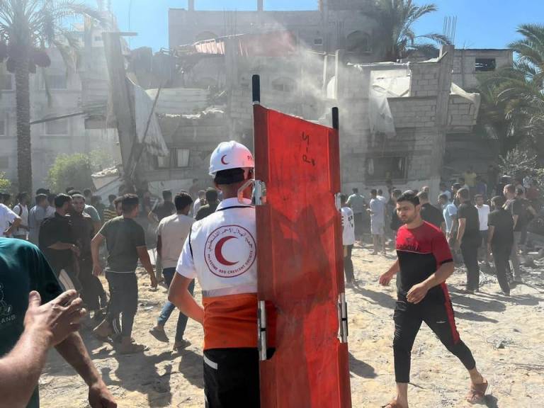Cruz Roja suspende operaciones en Gaza debido a intensificación del conflicto