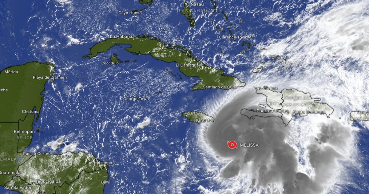Lluvias torrenciales y deslizamientos en el Caribe mientras Melissa se convierte en huracán