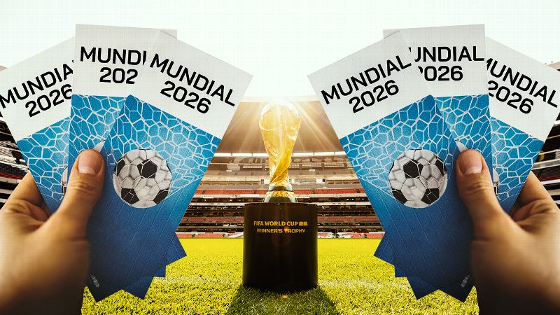 El precio de boletos para el Mundial de Fútbol 2026 en reventa vía sitios oficiales alcanzan hasta los 10 mil dólares