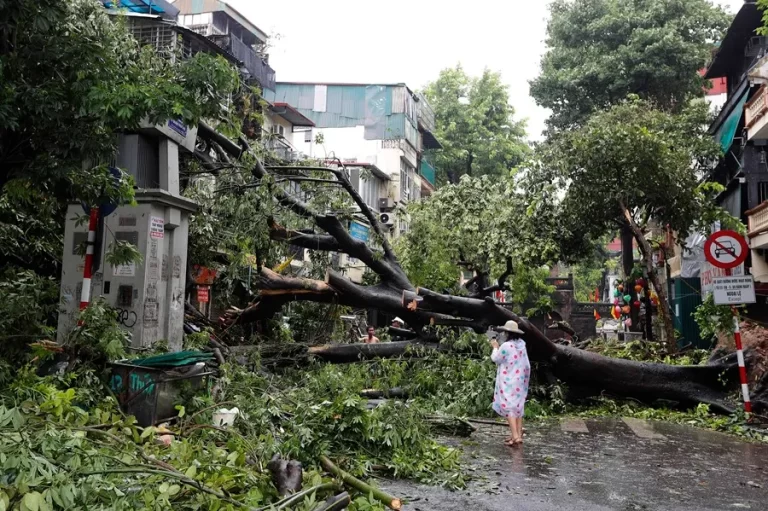 Al menos diez muertos en Vietnam por las inundaciones causadas por el tifón Matmo