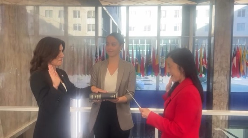 Nueva embajadora EEUU llegará pronto al país, Leah Campos solicita oraciones antes de iniciar su misión en República Dominicana