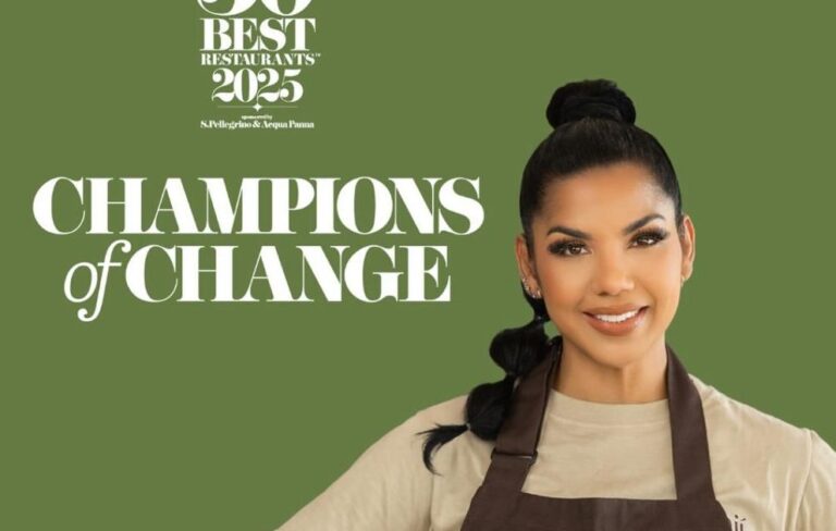 Latin America's 50 Best Restaurants reconoce a la chef Tita como la primera ganadora regional del “Champions of Change Award”