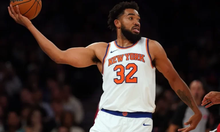 Karl Anthony Towns encestó 19 puntos con 11 rebotes en la victoria de lo Knicks ante los Cavaliers