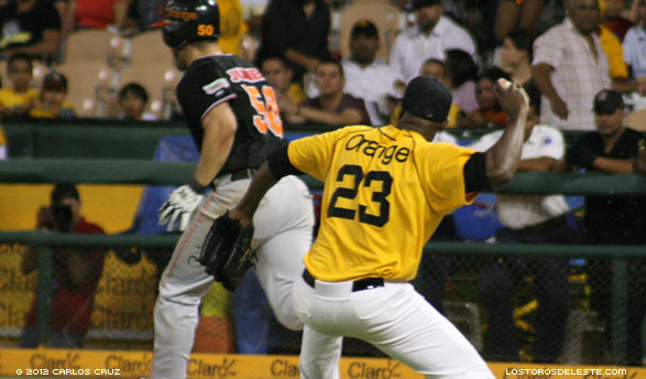 Las Águilas Cibaeñas lograron su segunda victoria de la temporada tras derrotar a los Toros del Este