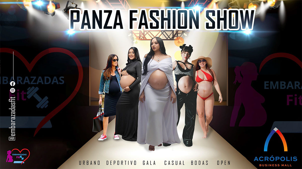 Panza Fashion Show 2025, el primer desfile para embarazadas en el país