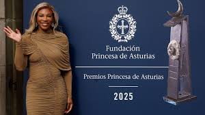 La tenista estadounidense Serena Williams recibirá el Premio Princesa de Asturias de los Deportes 2025