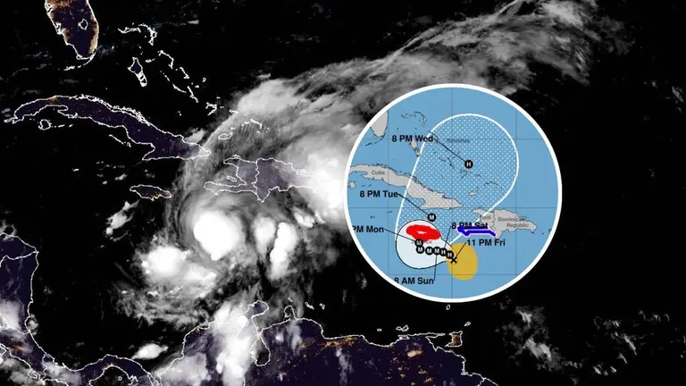 Tormenta Melissa avanza en el Caribe y podría convertirse en huracán cerca de Jamaica