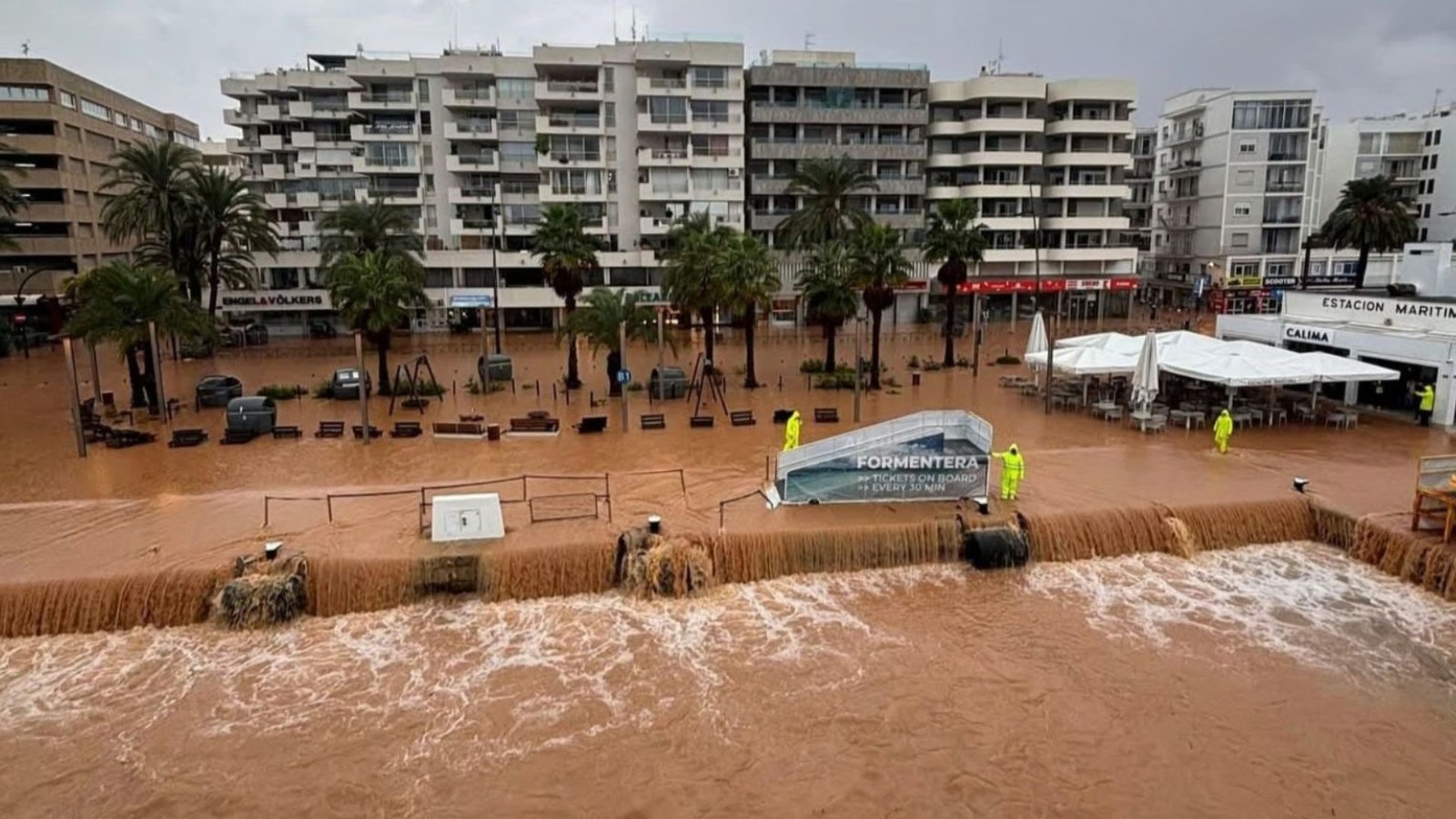 España inundada: la DANA Alice desata el caos en Tarragona