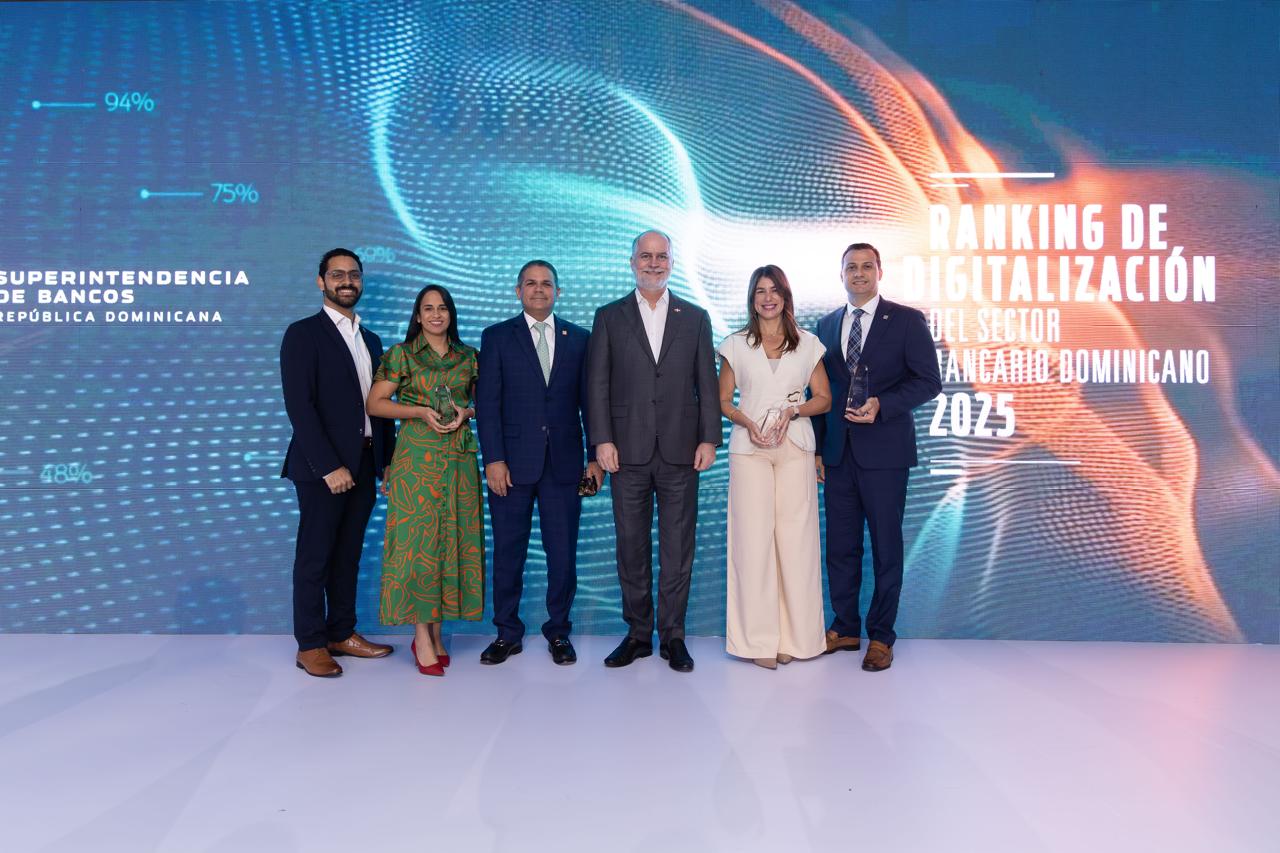 Banreservas recibe oro en digitalización, según ranking de la Superintendencia de Bancos