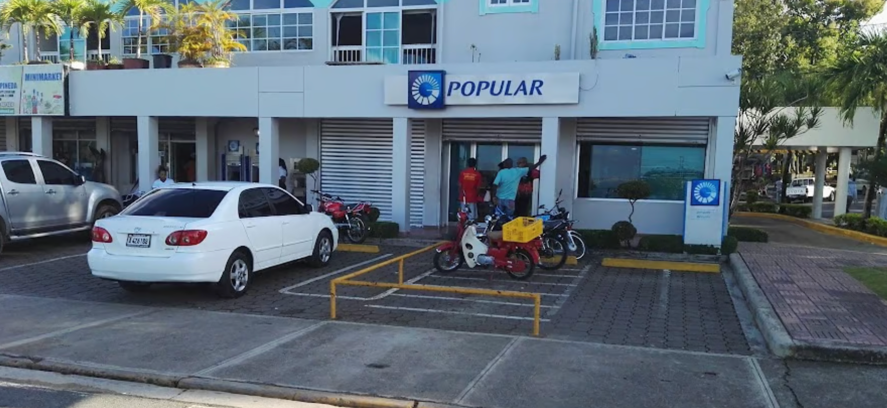 Frustran intento de atraco en sucursal del Banco Popular en Higüey