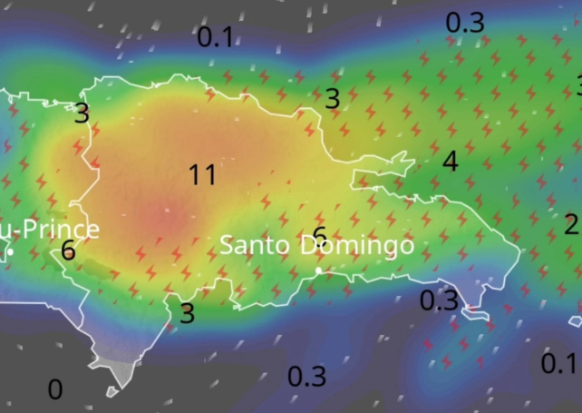 Advierten riesgo elevado de inundaciones y deslizamiento por efectos de vaguada en RD