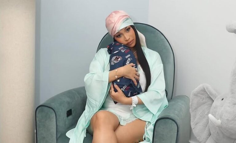Cardi B enternece las redes al mostrar sus primeros días como madre nuevamente