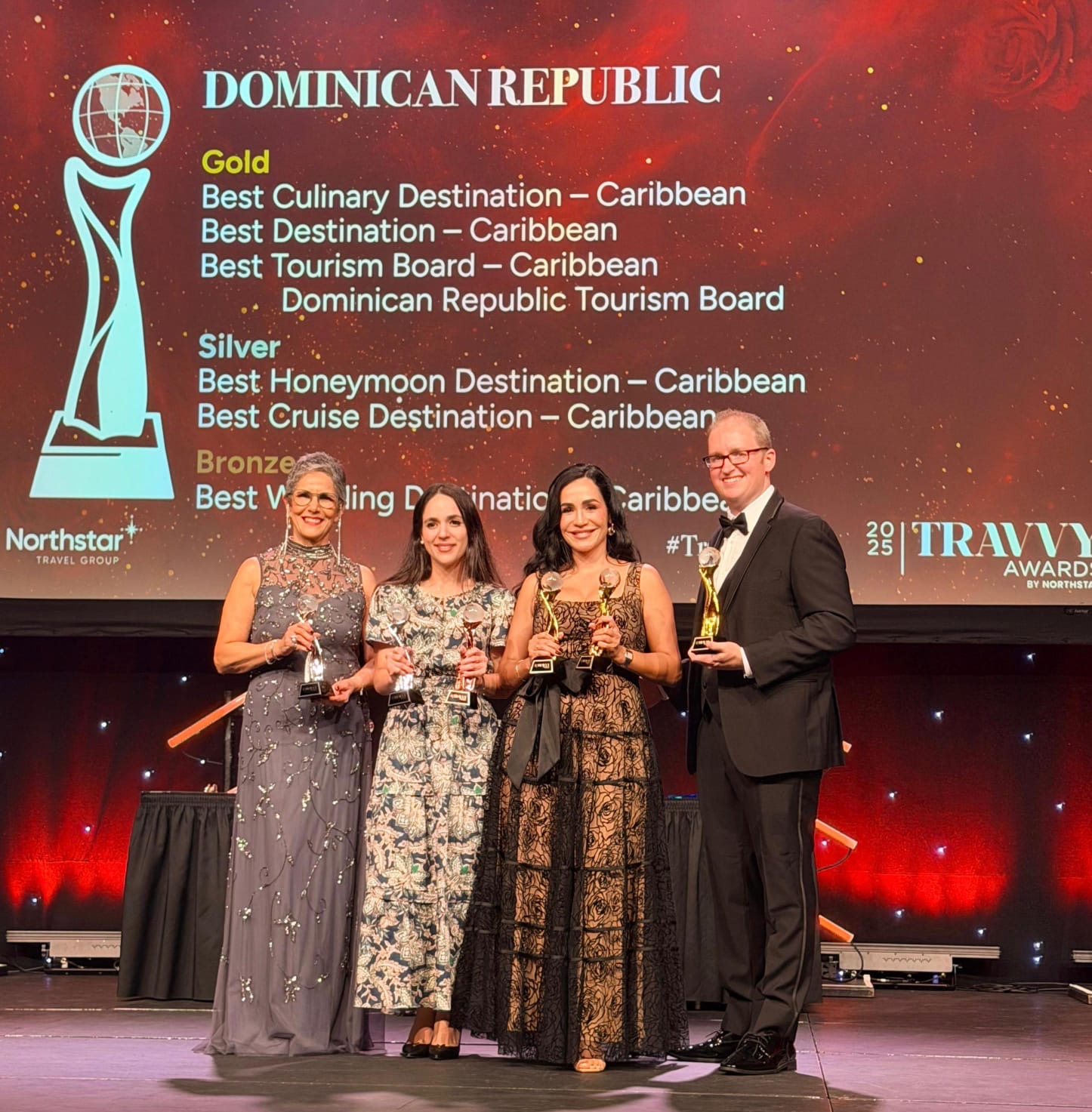 República Dominicana alcanza varios premios en los Travvy Awards 2025