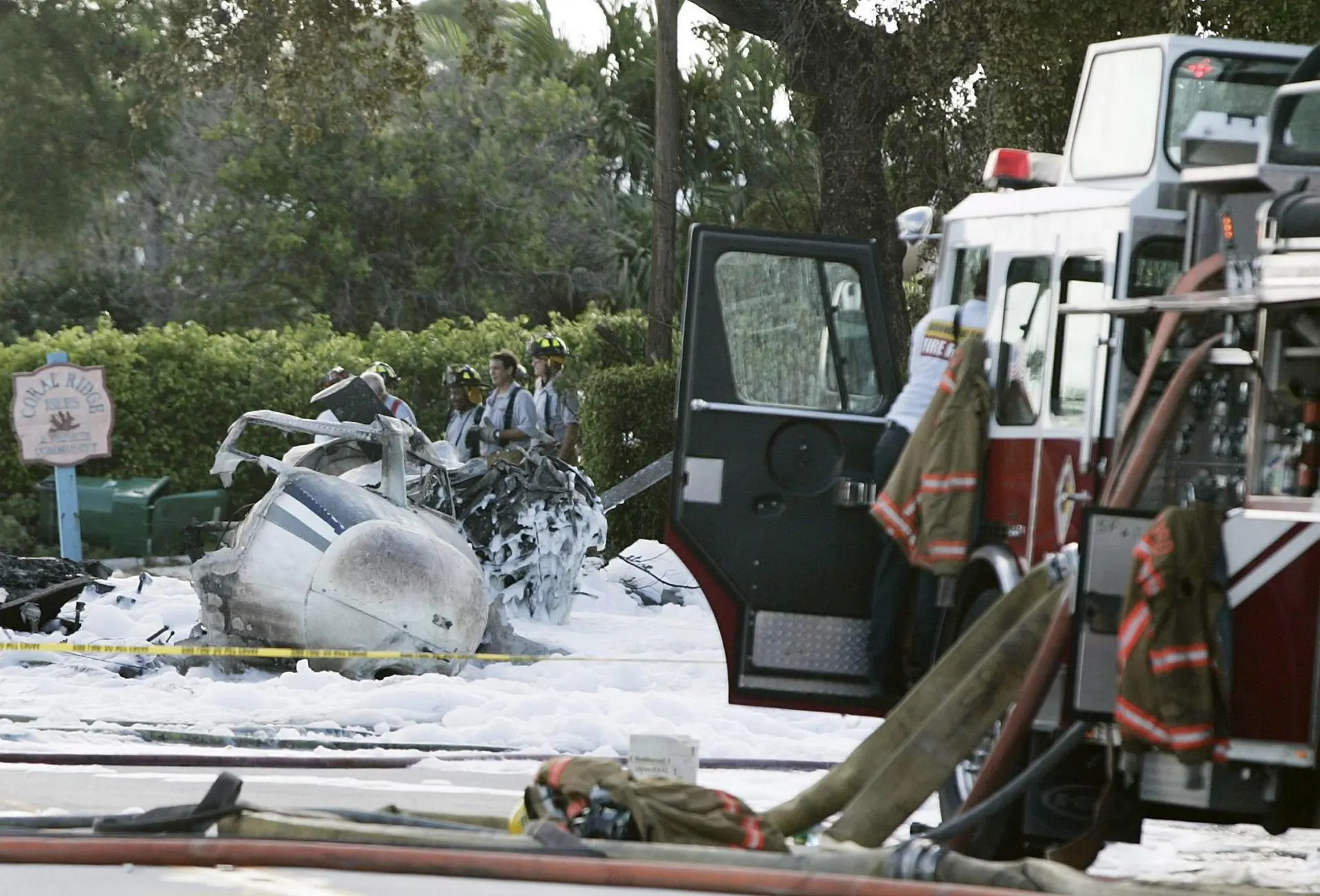 Trágico accidente aéreo en Coral Springs, Florida