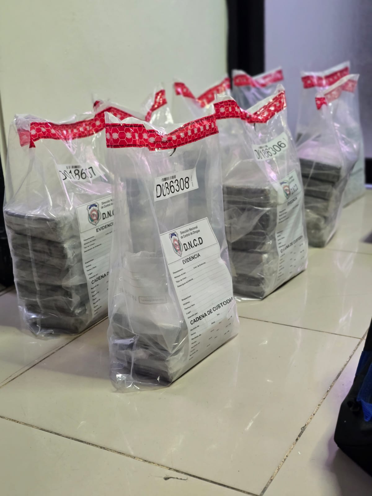 DNCD Confisca 37 Paquetes de Cocaína en Puerto Haina