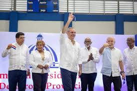 El presidente Luis Abinader inauguró el polideportivo Virgilio Frías en el sector la Isabelita de Santo Domingo Este