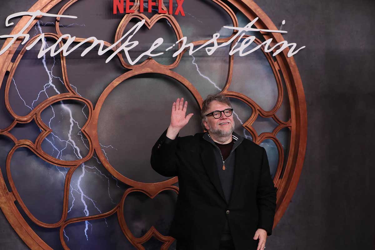 Guillermo del Toro presenta en Ciudad de México su más reciente película, 'Frankenstein'