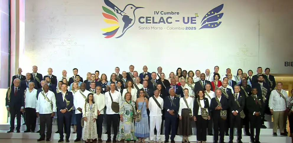 Cumbre Celac-UE arranca con más de 40 delegaciones en Santa Marta