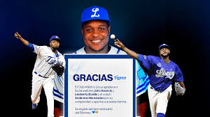 El Licey dice sentirse muy agradecido de la labor que le brindaron Jairo Asencio, Anderson Hernández y Lisavelto Bonilla