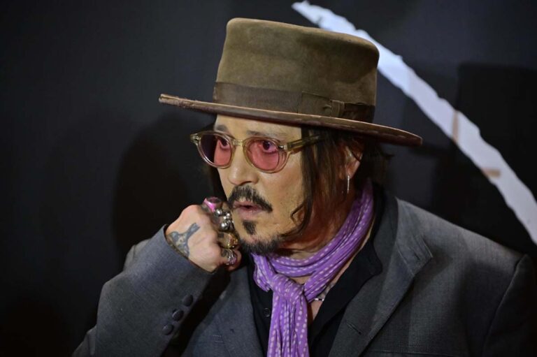 Johnny Depp presenta en Argentina su película 'Modigliani, tres días en Montparnasse'