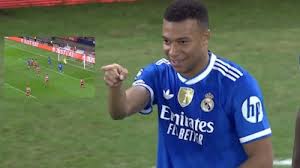 Kylian Mbappé anotó el segundo triplete mas rápido en la victoria de el Real Madrid ante al Olympiako