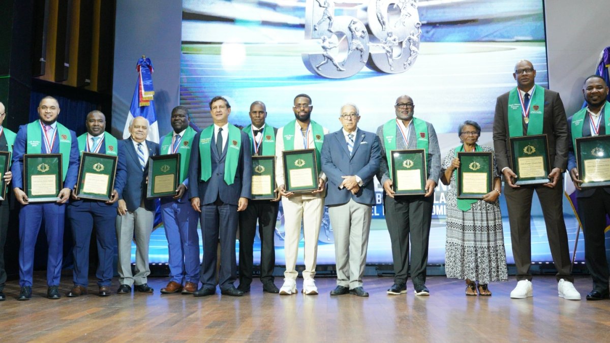 Doce deportistas fueron exaltados al Salón de la Fama del Deporte Dominicano