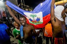 Los haitianos se lanzan a las calles para celebrar su segunda clasificación a un Mundial de Fútbol