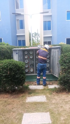 Edeeste mejora servicio eléctrico en Higüey, La Altagracia
