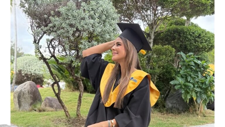 Marola Guerrero se gradúa de Psicología: “Los sueños sí se cumplen”