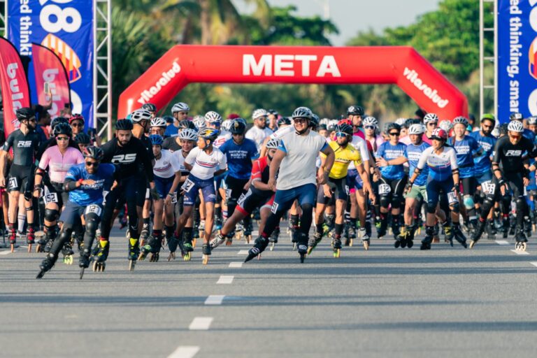 340 atletas celebran con éxito la tercera edición del Maratón de Patinaje del Gran Santo Domingo en el Malecón