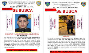 Capturados “Jhonathan” y “Frankely” por homicidio en Santiago
