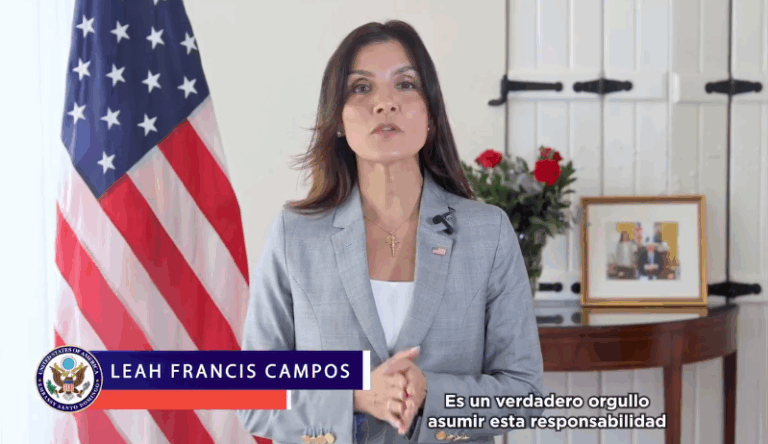 Leah Campos sobre su cargo como embajadora de Estados Unidos en RD: “Es el honor de mi vida”