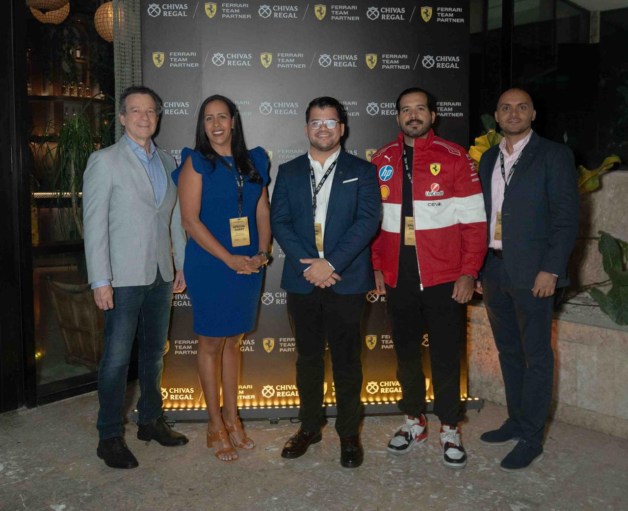 Chivas Regal y Scuderia Ferrari celebran su alianza con experiencia exclusiva en República Dominicana