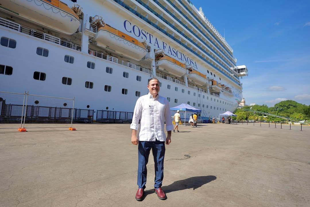 Crucero Costa Fascinosa inicia en Santo Domingo
