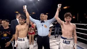 El hijo de Manny Pacquiao empató en su primer combate como boxeador profesional ante el estadounidense Brendan Lally