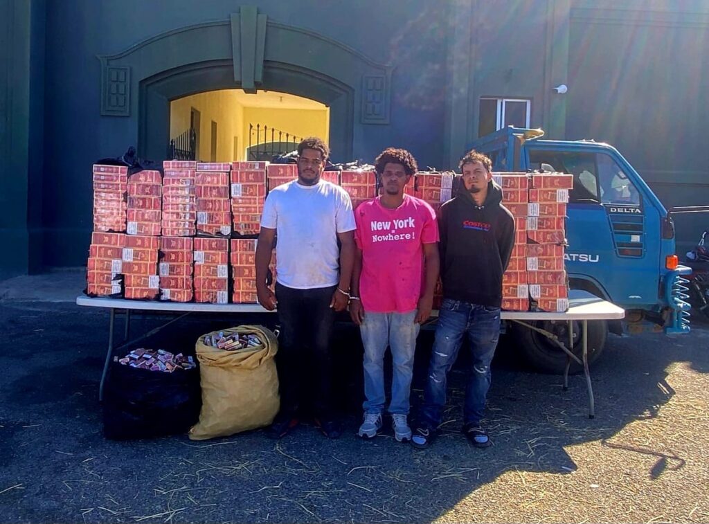 Incautan 280,000 cigarrillos en Montecristi