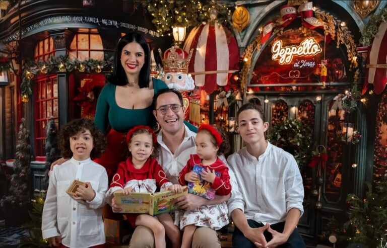Entre luces y familia: Así celebraron la navidad las estrellas