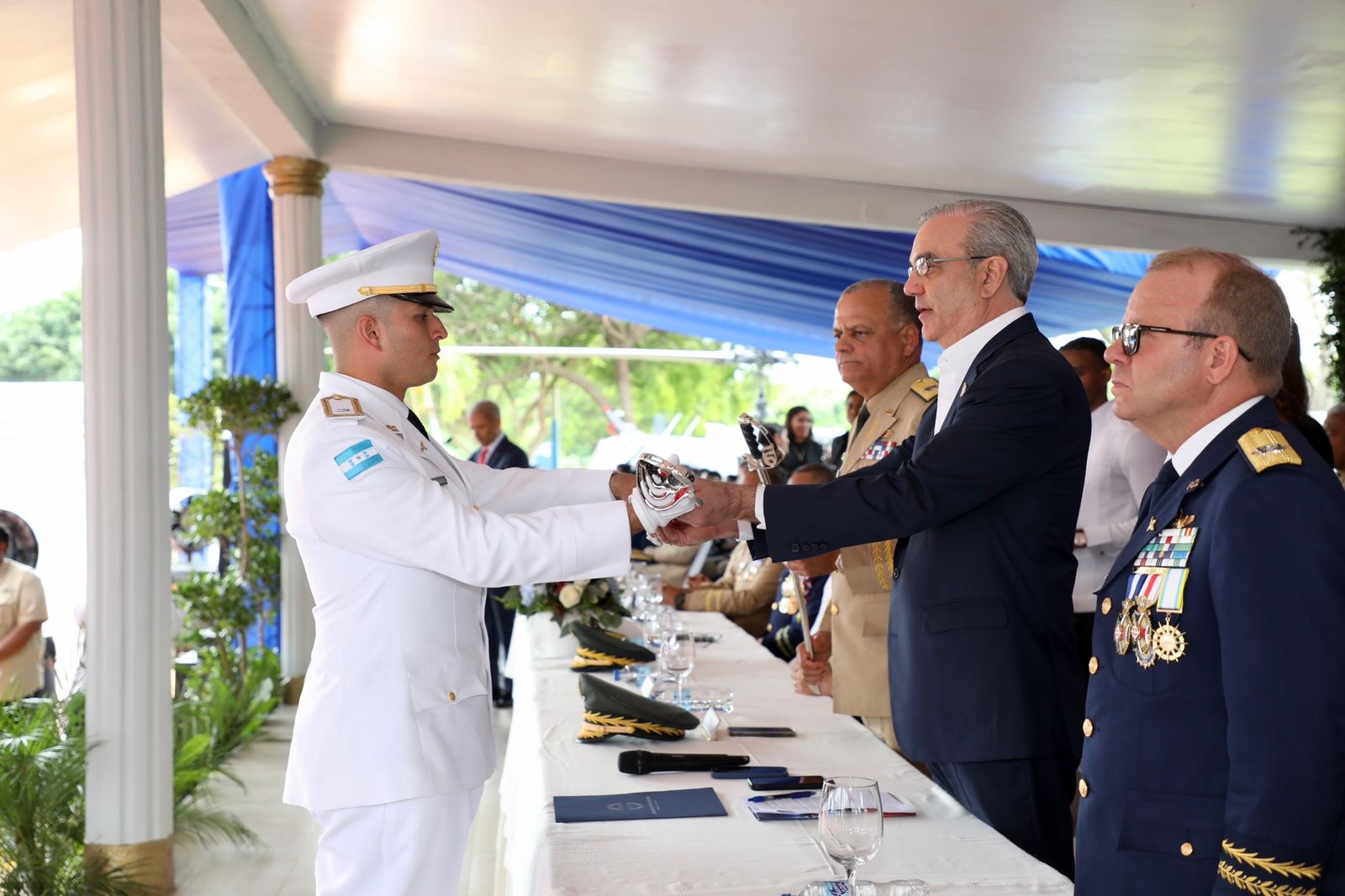 Graduación de nuevos oficiales de la Fuerza Aérea RD